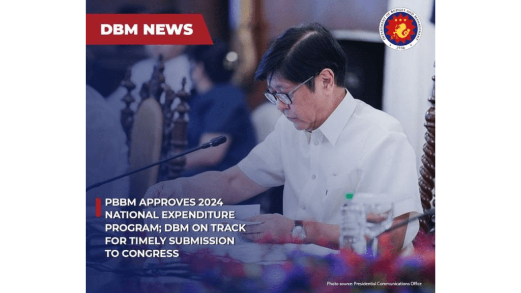 PBBM APPROVES 2024 NATIONAL&nbsp;BUDGET