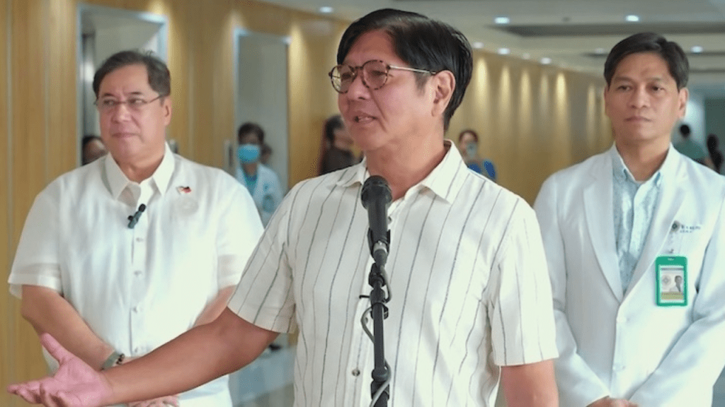 PBBM THANKS DOCTORS, HEALTH WORKERS FOR CONTINUED&nbsp;HEROISM