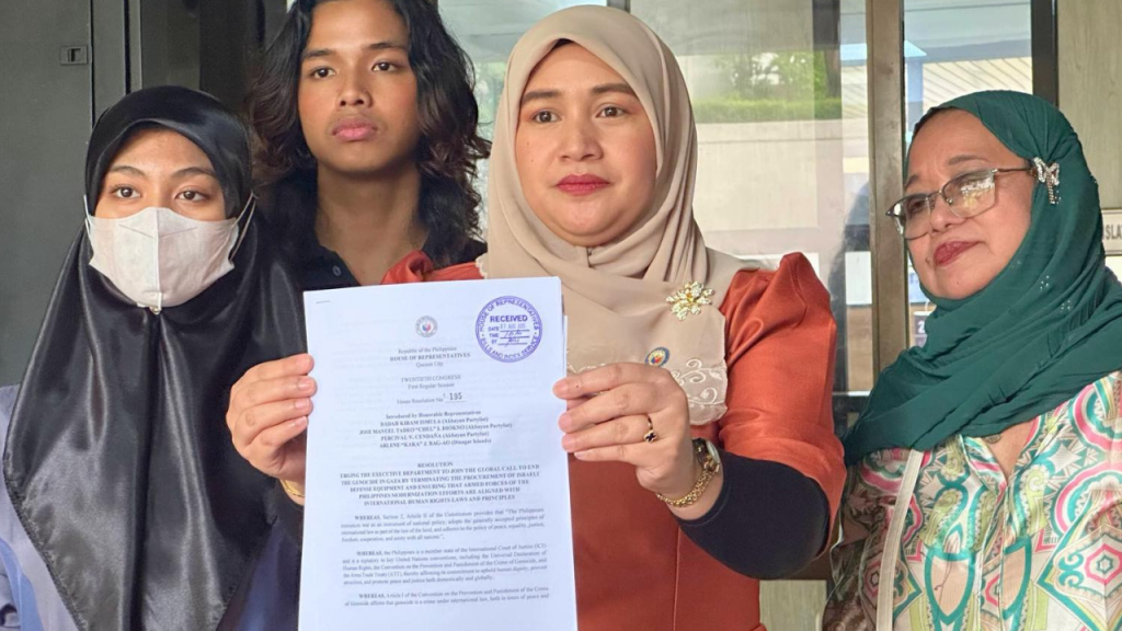 AKBAYAN PARTYLIST URGES EXECUTIVE ACTION TO END GAZA GENOCIDE, CALLS FOR TERMINATION OF ISRAELI ARMS PROCUREMENT