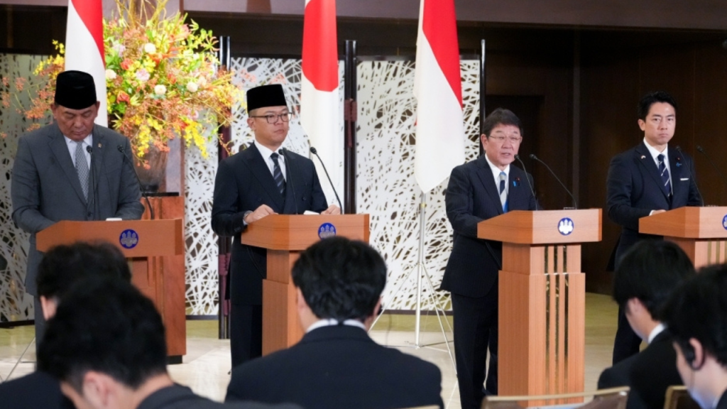 JAPAN, INDONESIA REAFFIRM SECURITY TIES IN THIRD “2+2” MINISTERIAL MEETING 