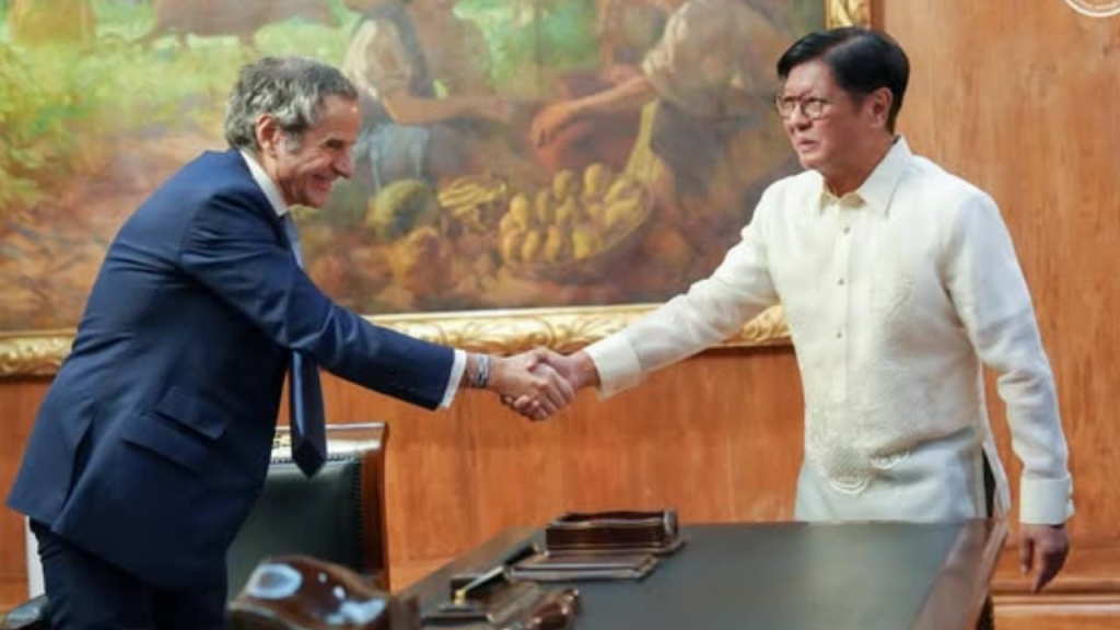 PBBM MEETS WITH IAEA CHIEF AT MALACAÑAN 